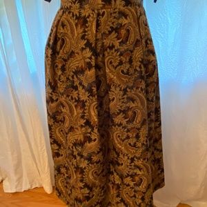 Paisley skirt